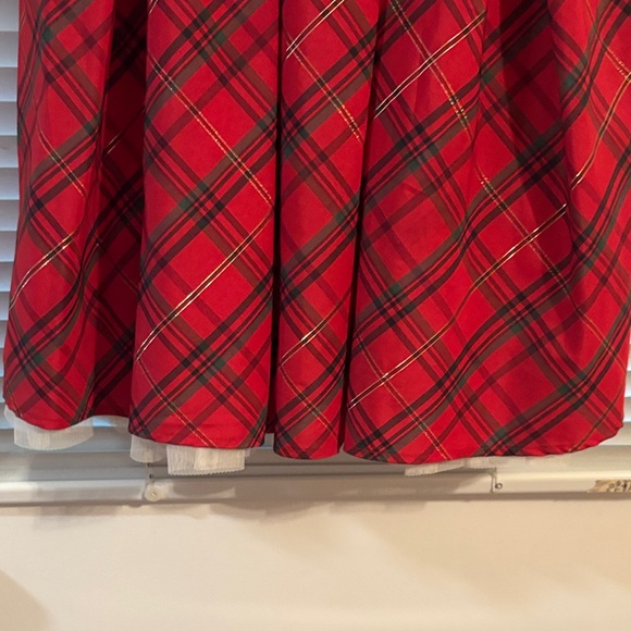 Disney Minnie Mouse Red Dress with Gold  Bow - Picture 5 of 8